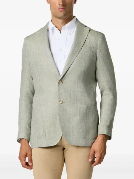 Sacou Brooks Brothers de in cu model herringbone verde
