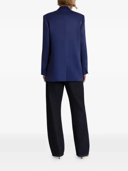 Dvouřadé sako Alberta Ferretti modré