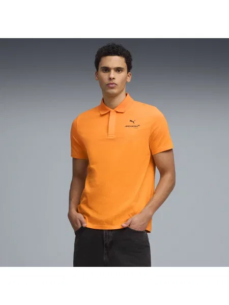 PUMA koszulka polo McLAREN RACING Akcesoria S pomarańczowy