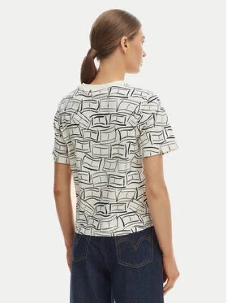 Tommy Hilfiger Majica Boxy Fit bela