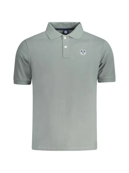 Scurt tricou polo North Sails verde