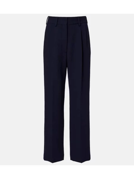 Pantaloni Blazé Milano de lână albastru