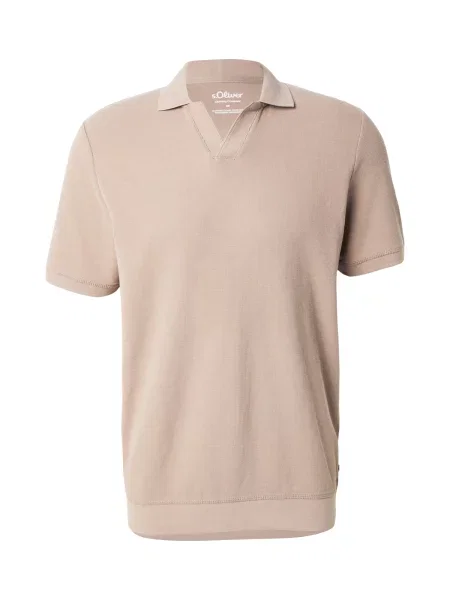 S.Oliver Tricou deschis maro