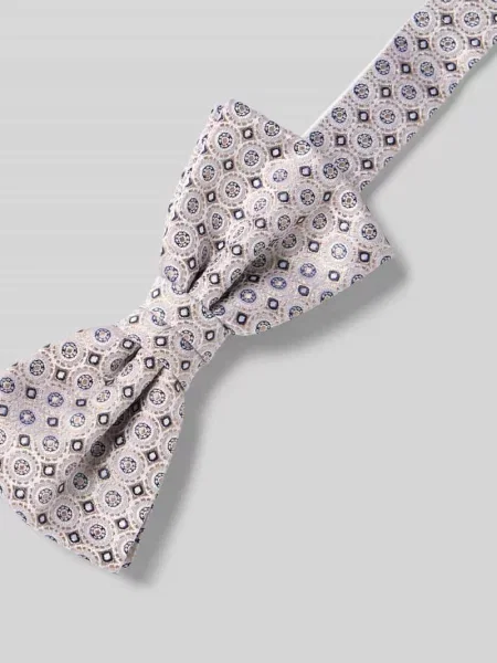 Jedwabny krawat Prince Bowtie beżowy
