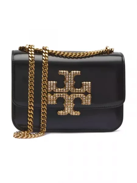 TORY BURCH De piele geantă pe umăr Eleanor negru
