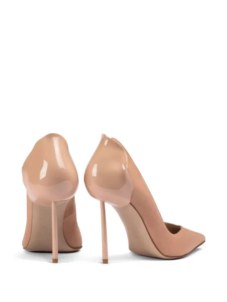 Pantofi cu toc Le Silla din piele de căprioară