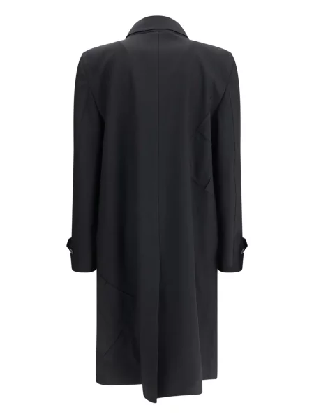 Vlněný vlněný kabát Namacheko černý