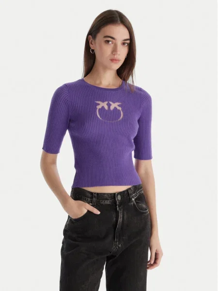 PINKO Bluză Tritone Maglia violet