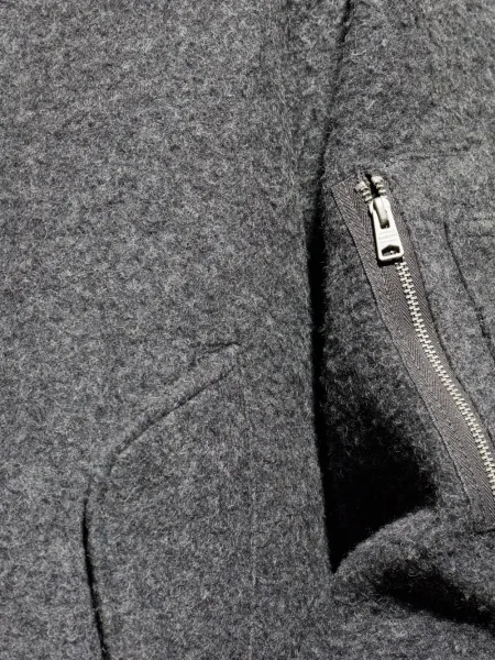 Яке тип бомбър Allsaints сиво