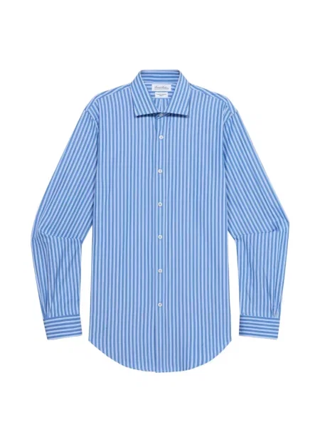 Cămașă Brooks Brothers din poplin albastru