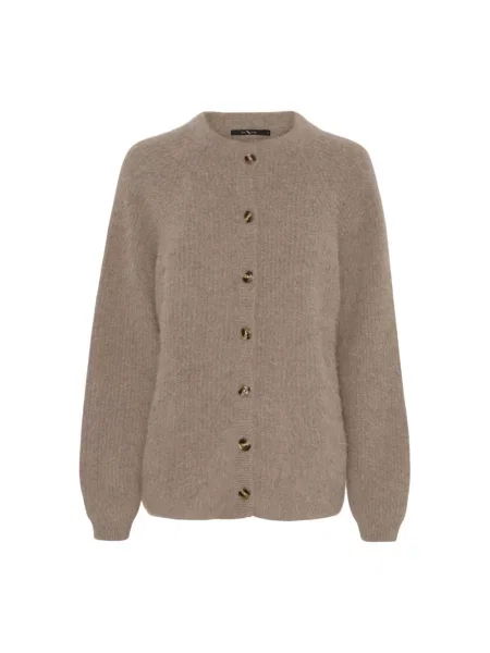 Kardigan Btfcph z kaszmiru brązowy