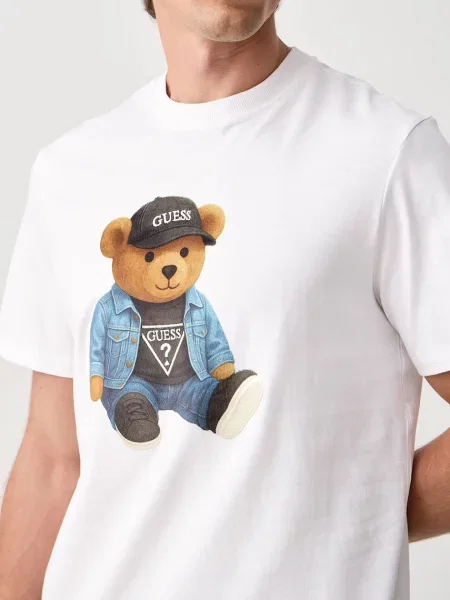 Guess T-shirt biała