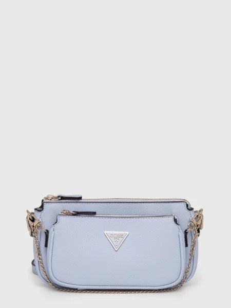 Чанта Guess NOELLE оранжево синьо