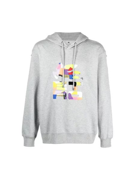 Bluza Etro z logo szara