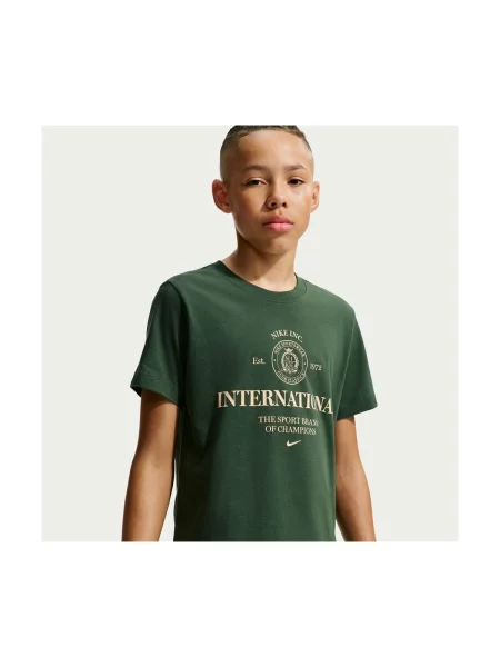Tricou copii Nike verde