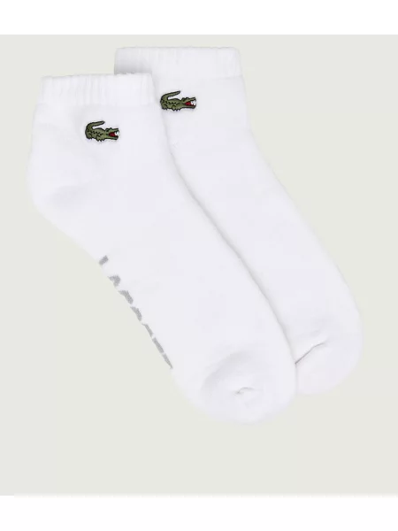 Lacoste Șosete/tălpici alb