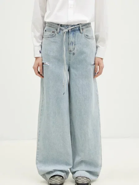 Джинси KSUBI Baggy Jean Rollin Kut Out висока посадка