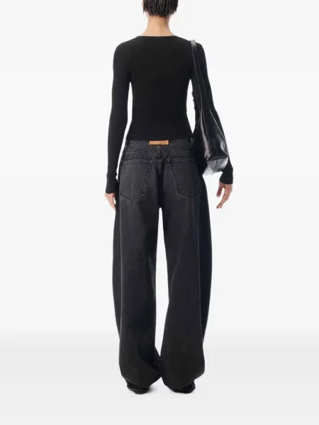 Cardigan Alexander Wang tricotate negru
