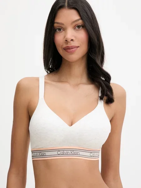 Calvin Klein Underwear športová podprsenka biela