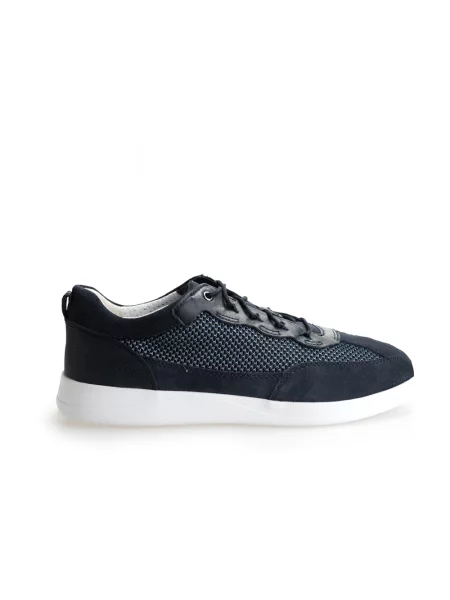 Sneakersy Geox skórzane niebieskie