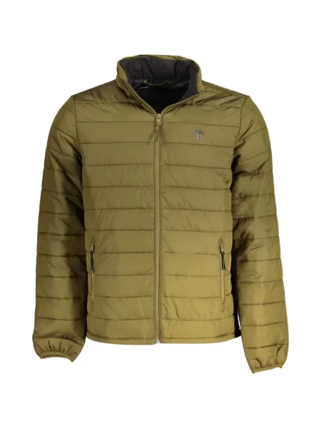 Matlasat geacă cu puf Timberland verde