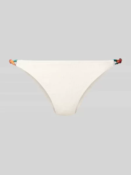 Figi bikini z fakturowanym wzorem model DESNA CHAINY' Banana Moon białe