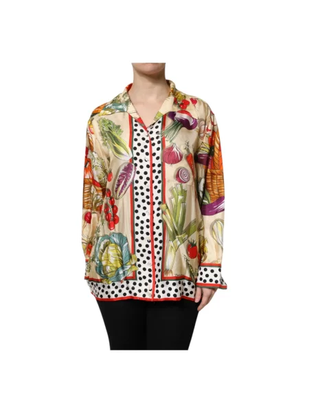 Jedwabna koszula Dolce And Gabbana