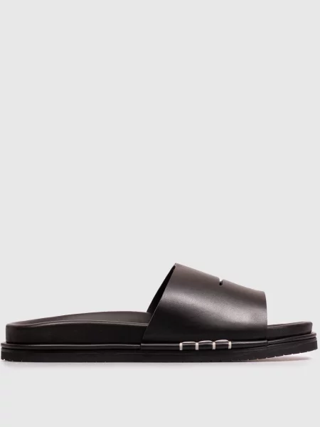 Шкіряні шльопанці Fussbett Jw Anderson чорні