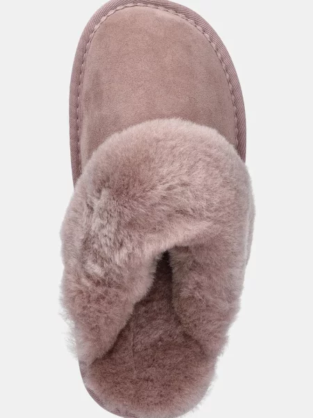 Замшевые тапочки Answear.lab розовые