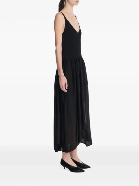 Rochie midi Maria Mcmanus tricotate negru