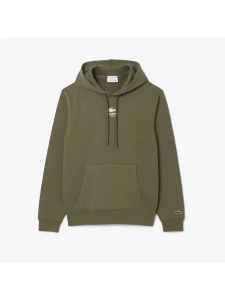 Lacoste Bluza Z Nadrukiem zielony