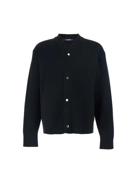 Kardigan Jacquemus wełniany czarny