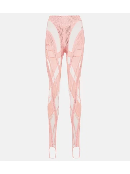 Leggings Mugler roz
