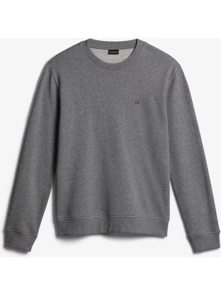 Jasnoszara bluza Napapijri Balis Crew XS szara