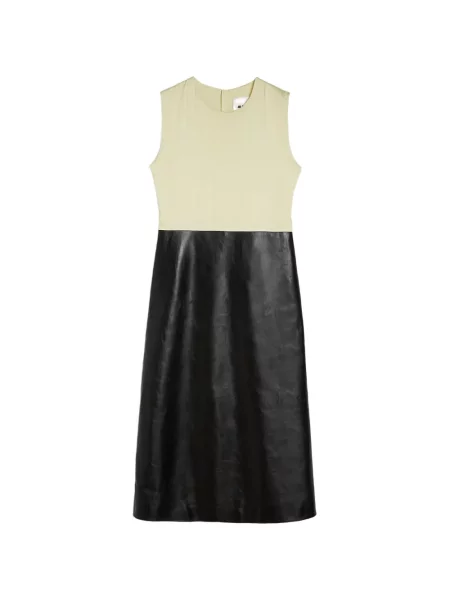 Къс рокля Jil Sander мъниста черно
