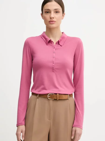 United Colors of Benetton longsleeve różowa