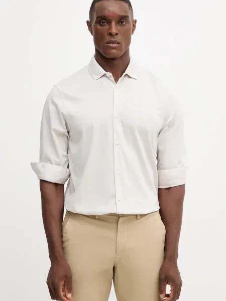 Armani Exchange košile béžová