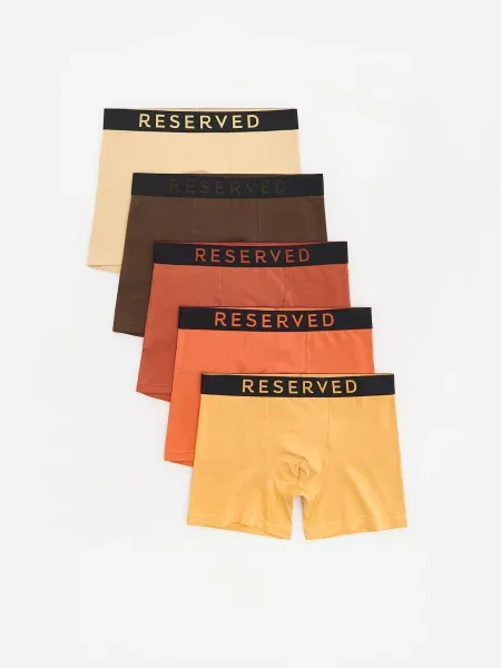 Длинные боксеры Reserved оранжевые