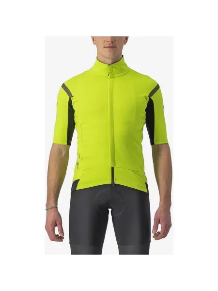 Koszulka z krótkim rękawem Castelli Gabba RoS 2 Rosso Corsa GORE-TEX INFINIUM™ Elektryczna limonkowa szara