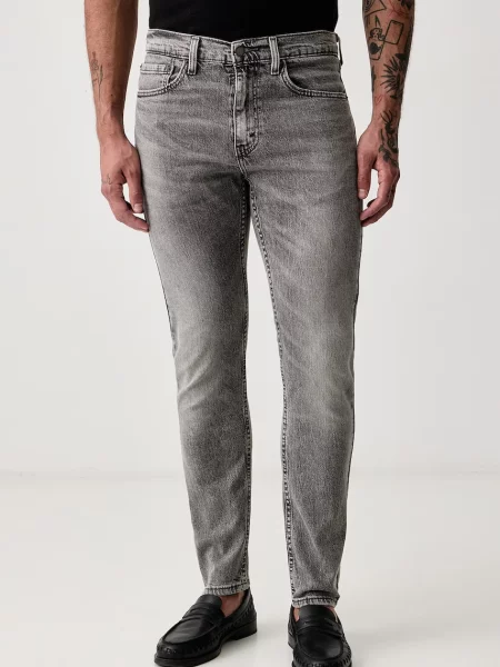 Levi's blugi slim tapered pentru bărbați SLIM FIT STRAIGHT gri