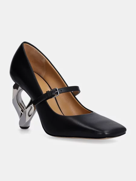 Colier Jw Anderson din piele negru
