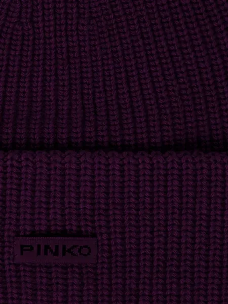 Căciulă Pinko tricotate violet