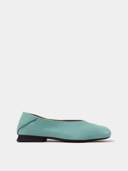 Шкіряні Балетки Camper Casi Myra бірюзовий