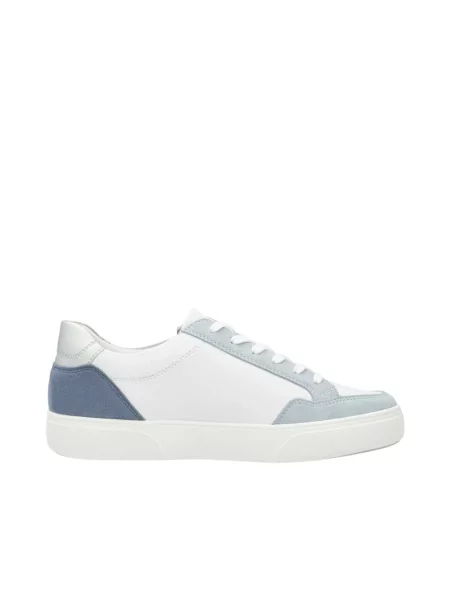 Sneakersy Rieker skórzane białe