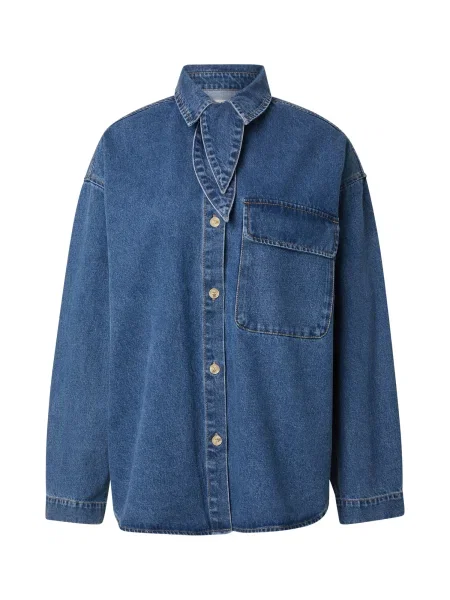 EDITED Bluză Anisha / denim albastru