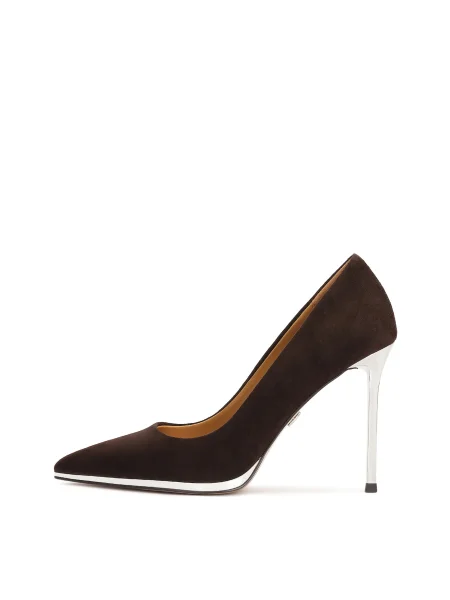 Kazar Lodičky tmavě / stříbrná hnědá