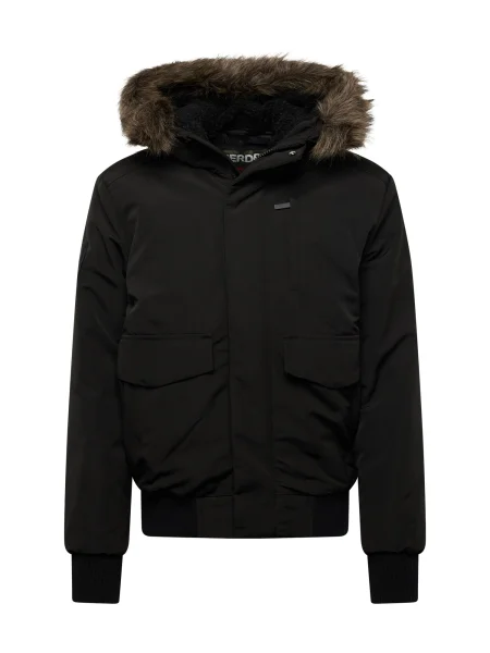 Superdry Geacă de iarnă EVEREST maro mokka negru