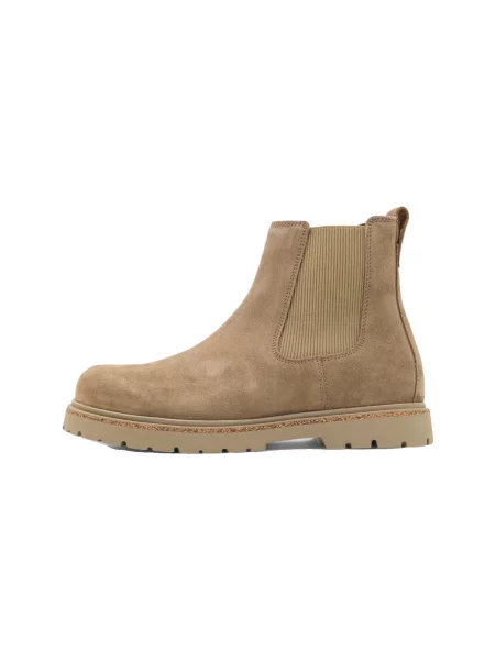 Sneakers Birkenstock Highwood Slip On Mid W Leather Velvet Taupe EUR 36 bej
