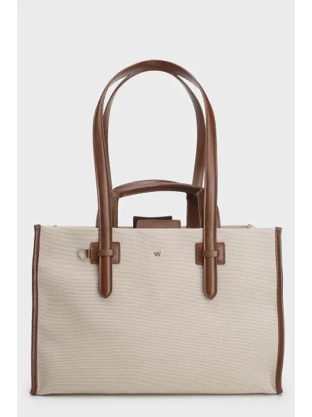 Сумка Weekend Max Mara бежева