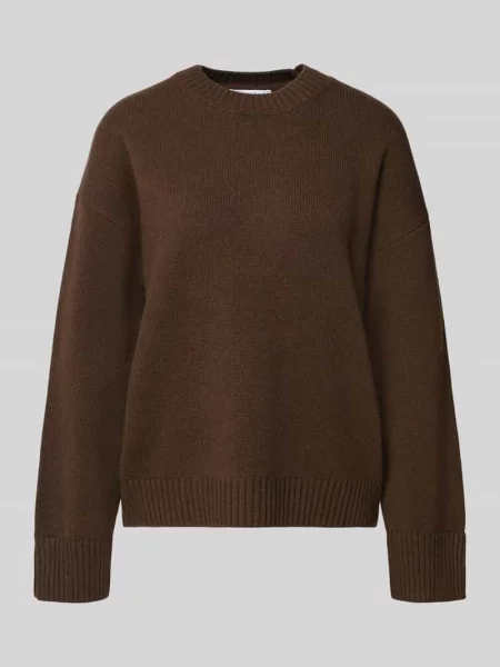 Sweter w kroju regular fit z mieszanki wełny z domieszką kaszmiru Myon